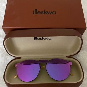 Illesteva Mirrored Sunglasses